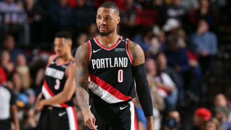 NBA: Damian Lillard en lo más alto