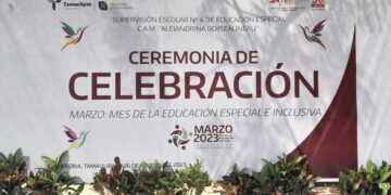 Llevan a cabo evento por el mes de la Educación Especial e Inclusiva.