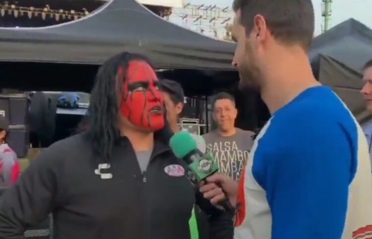 Chesman es suspendido de la lucha libre tras lo ocurrido con el conductor Adrián Marcelo Primero.