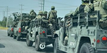 Arriban 300 elementos del ejército a Matamoros para reforzar seguridad