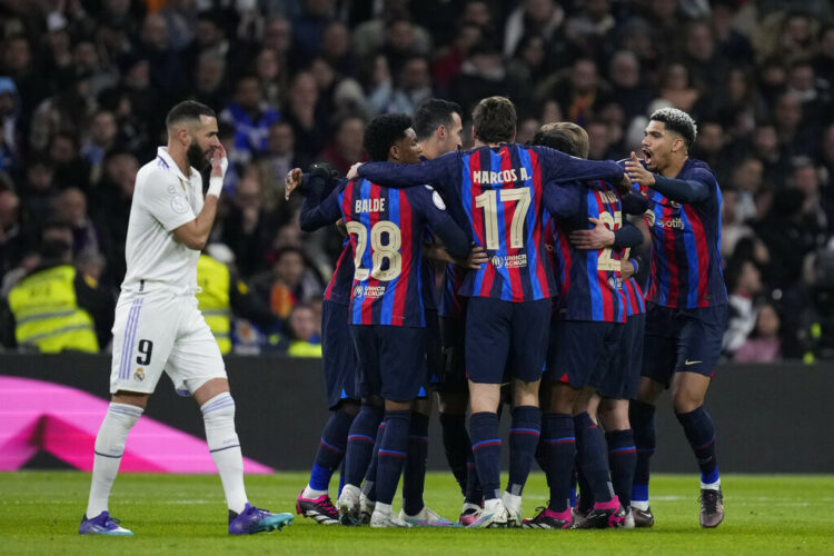 Vence Barcelona al Real Madrid en la Copa del Rey