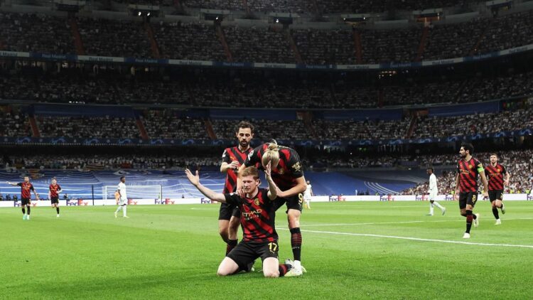 Real Madrid y Manchester City empatan en el Santiago Bernabéu.