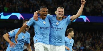 MANCHESTER CITY GOLEA AL REAL MADRID Y PASA A LA FINAL.