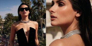 Renata Notni presente en el Festival de Cannes.