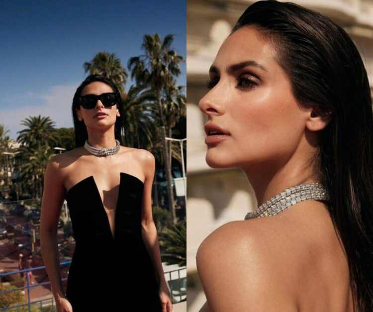 Renata Notni presente en el Festival de Cannes.