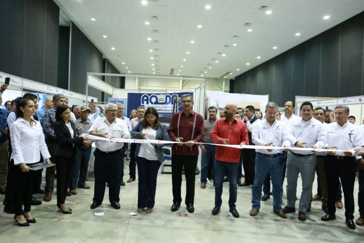 Participan en la expo agua 2023, 28 empresas establecidad en Tamaulipas