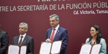 Gobierno de Tamaulipas y SFP suscriben convenio para fortalecer la rendición de cuentas y la gestión gubernamental
