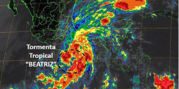 Conagua alerta sobre la posible formación de la tormenta tropical “Beatriz”