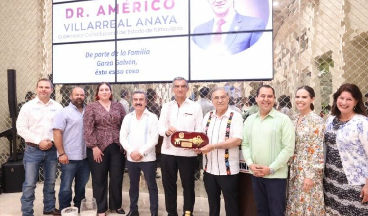 Entregan las llaves de Laredo, Texas al gobernador Américo Villarreal