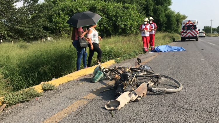 Ciclista de 60 años pierde la vida al ser atropellado
