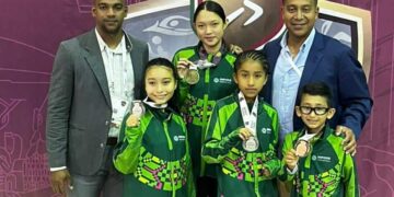 San Luis cosecha de 4 medallas en taekwondo de Juegos Nacionales CONADE