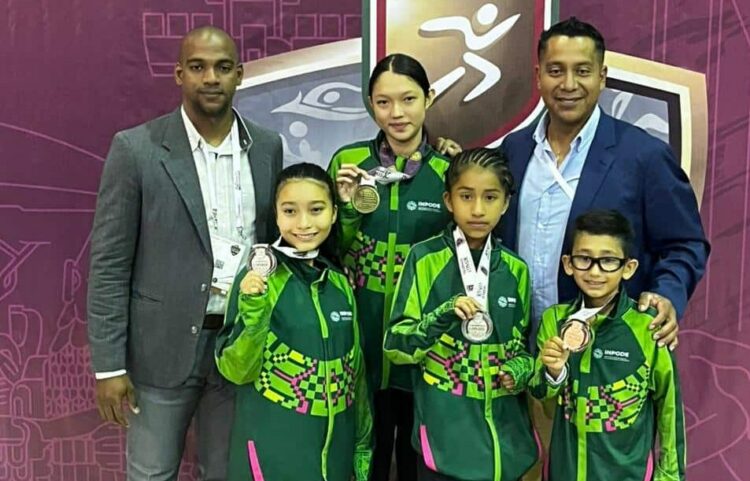 San Luis cosecha de 4 medallas en taekwondo de Juegos Nacionales CONADE