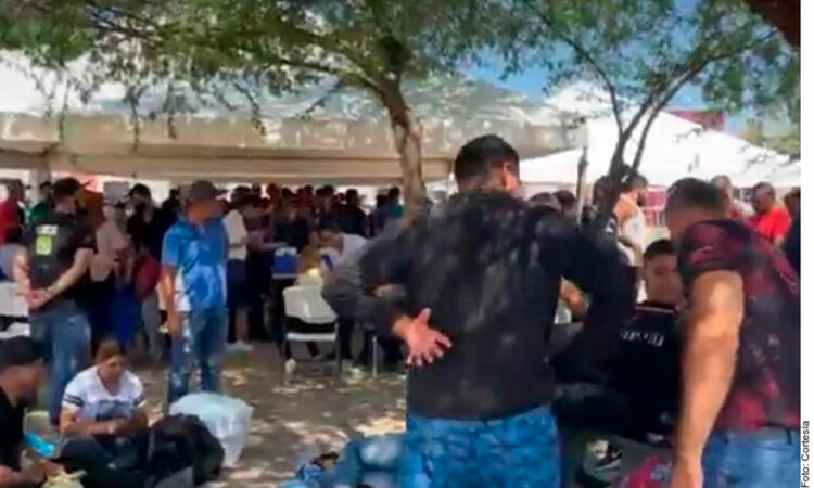 Oleada de 1,500 Migrantes Provoca Alerta en Nuevo Laredo