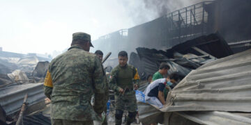 Incendio en el Mercado Central de Acapulco bajo investigación de la Fiscalía