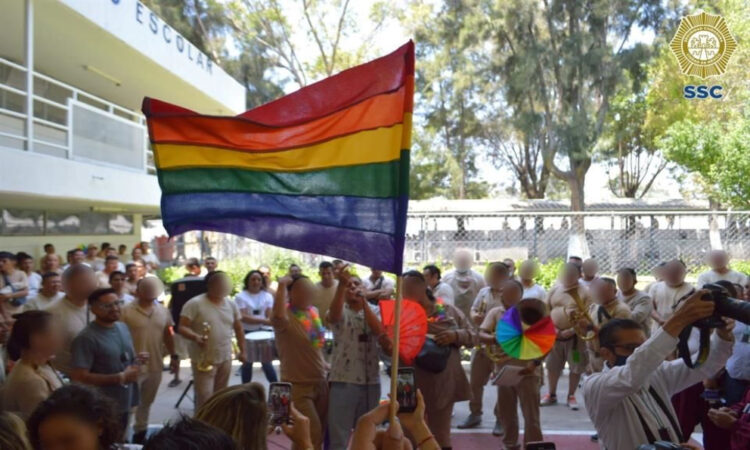 Histórica Primera Marcha del Orgullo LGBT+ en Prisión Capitalina