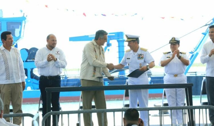 Comienza el Histórico Dragado del Canal de Navegación en el Puerto del Norte de Tamaulipas