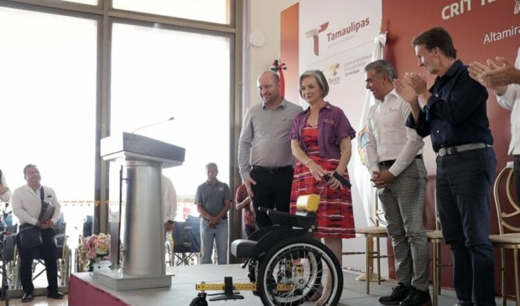 El CRIT Altamira Dona 20 Sillas de Ruedas al Sistema DIF Tamaulipas