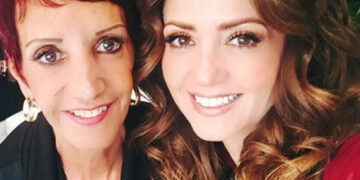 Andrea Legarreta despide a su madre con emotivo mensaje