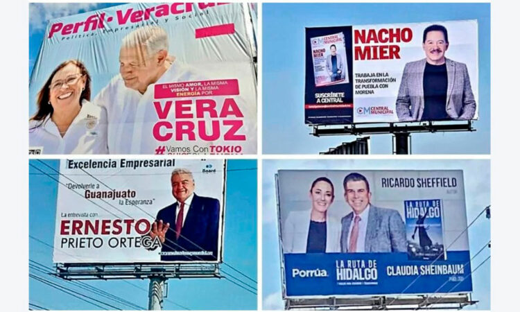 Políticos de México Se Auto promocionan