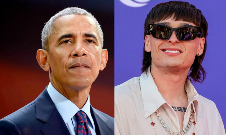 El Ex Presidente Obama Elige una Canción de Peso Pluma para su Playlist de Verano