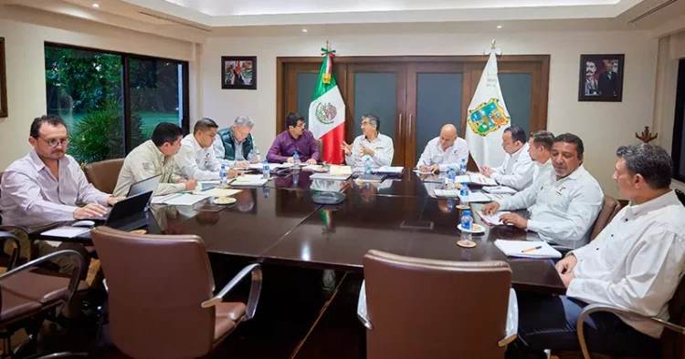 Américo Villarreal evalúa el desempeño de secretarías para mejorar eficiencia en el gobierno