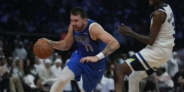 Los Timberwolves superan a los Mavericks en los NBA Games de Abu Dabi