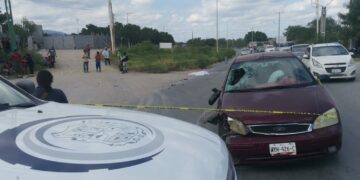 Muere joven motociclista de 19 años atropellado