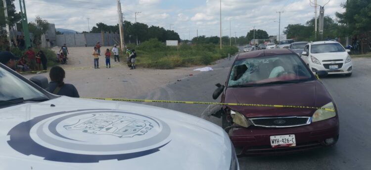 Muere joven motociclista de 19 años atropellado