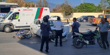 Tumban a motociclista en el 8 Michoacán