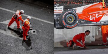 Una alcantarilla provocó la cancelación de la Práctica 1 en el GP de las Vegas