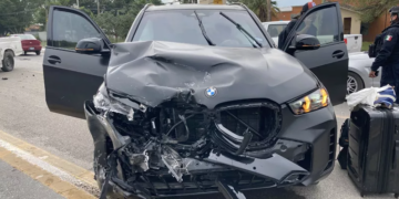 Adulto mayor causó percance