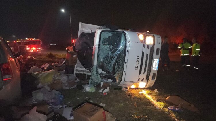 Encontronazo a la altura del cuerudo deja 2 heridos de gravedad