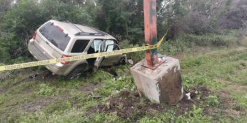 Muere de manera instantánea al estrellarse con luminaria