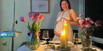 Nació la bebé de Lesslie Polinesia