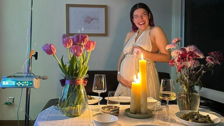 Nació la bebé de Lesslie Polinesia