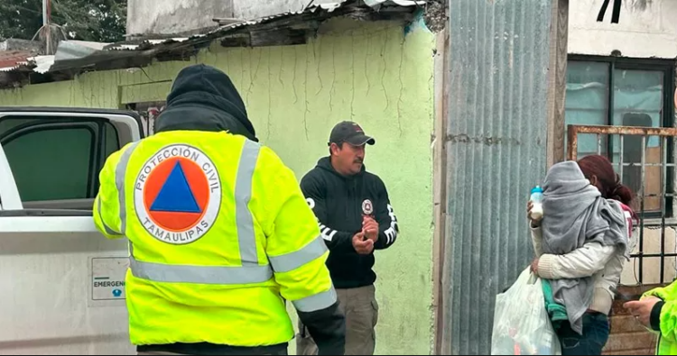 Rescatan del frío 123 personas