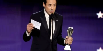 Los Critics Choice Award 2024; Robert Downey jr. cito a sus críticos más duros en su discurso