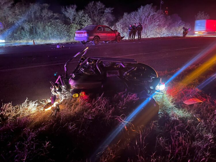 Pierde la vida motociclista en la carretera Victoria – Monterrey