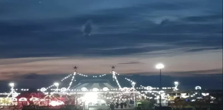 figura en nubes de Cadereyta