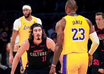 Noche mágica de Jaime Jáquez Jr ante LeBron James