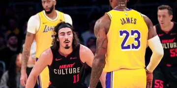 Noche mágica de Jaime Jáquez Jr ante LeBron James