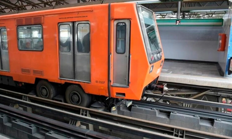 renivelación en Metro de CDMX