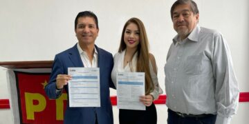 Cendy Robles y Francisco Chavira son los candidatos del PT al Senado por Tamaulipas