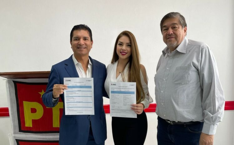 Cendy Robles y Francisco Chavira son los candidatos del PT al Senado por Tamaulipas