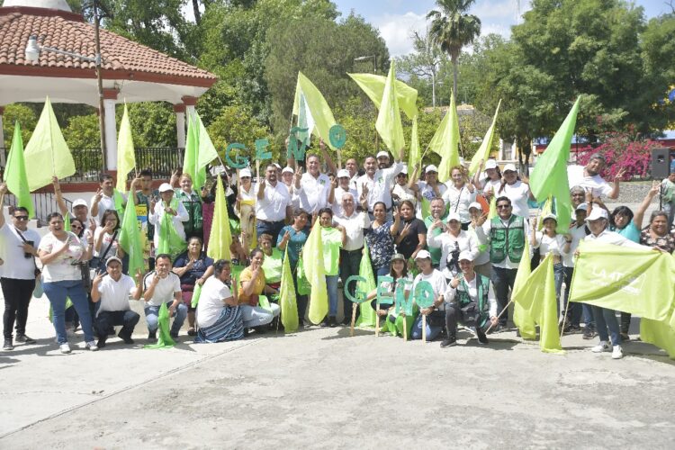 suman habitantes de Hidalgo a Geño Hernández para que sea su senador