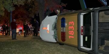 Patrulla de la Guardia Estatal sufre accidente