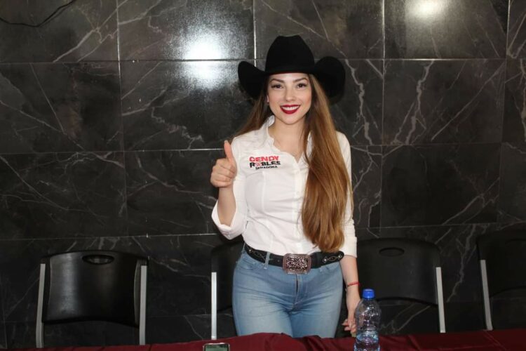 Cendy Robles, candidata al Senado por el Partido del Trabajo, ha solicitado protección para su campaña a la Guardia Nacional.