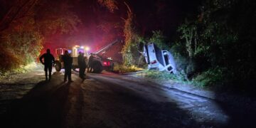 Alerta: volcadura de camioneta en Carretera Tula-Ocampo