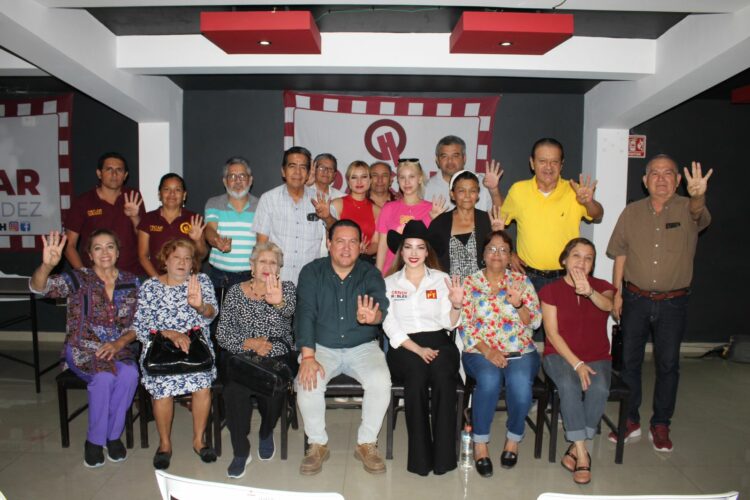 Recorro Tamaulipas con la emoción de ser una aliada de Claudia Sheinbaum: Cendy Robles.