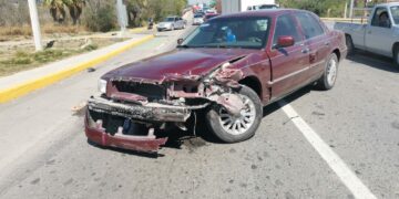 Choque múltiple deja una persona lesionada